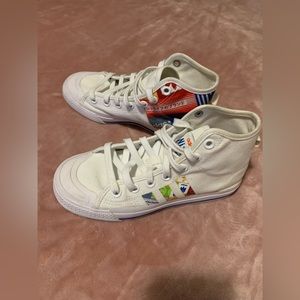 Adidas Nizza Hi RF Casual/Skateboarding Sneakers Men's Size 5 or Women's 6.5